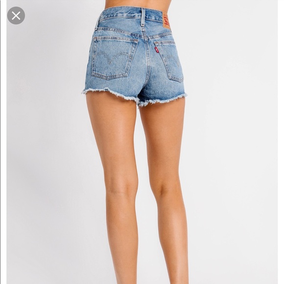 ✨Lastsz31 NWT Levi’s 501 High Rise cut off short - Picture 2 of 5